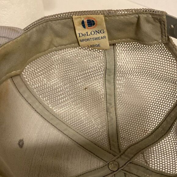 Vintage 80s Air Force Fighter Jet flying Mesh Embroidered Snapback Trucker Hat T - Picture 5 of 7